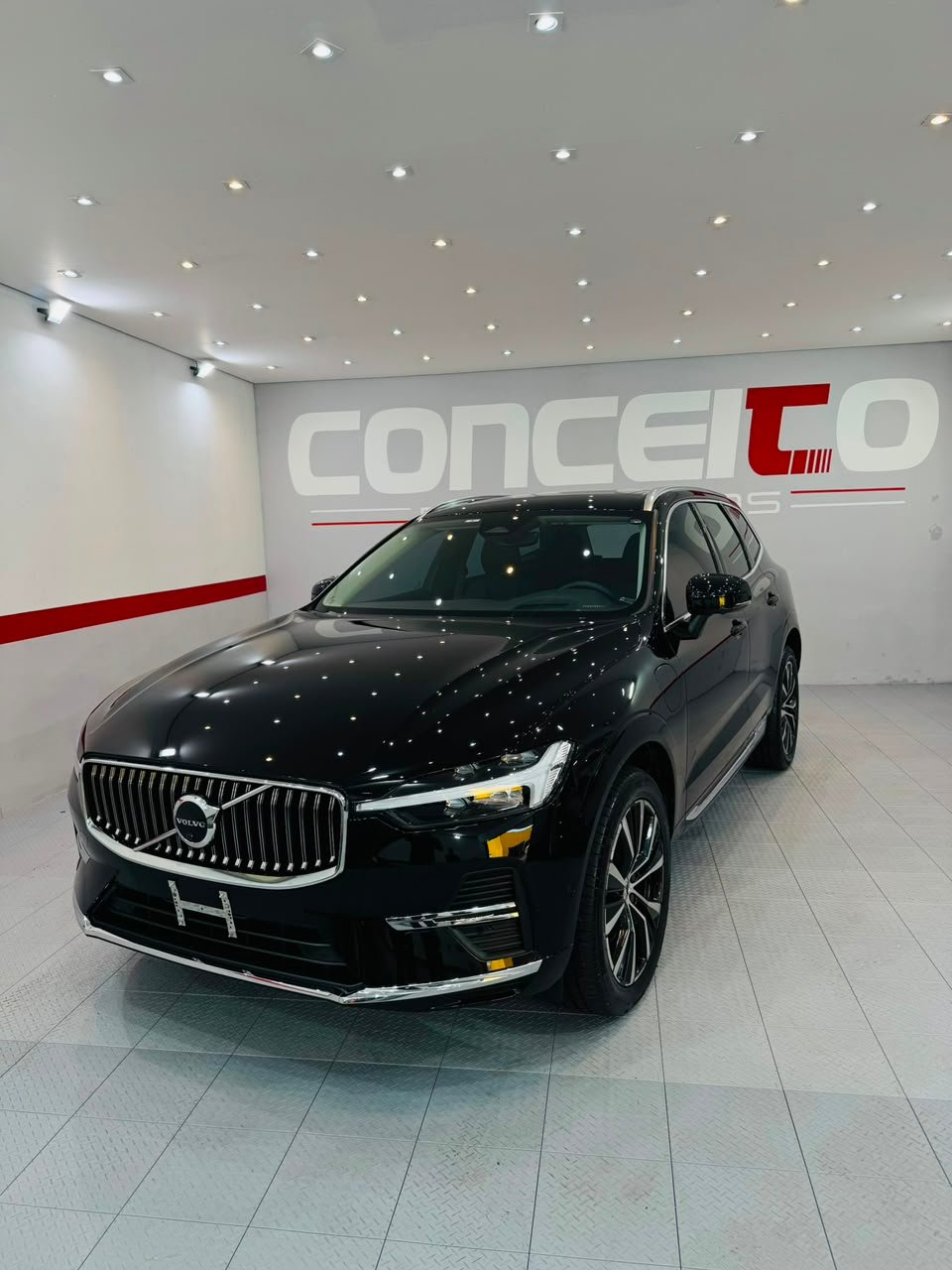 Polimento Volvo XC60 preta premium Jundiaí Conceito Polimentos